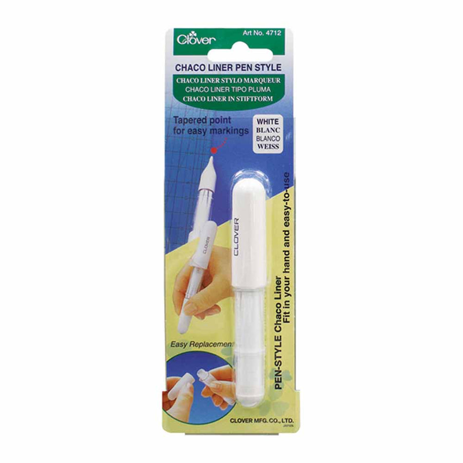 CLOVER 4712 - Pen Style Chaco Liner - in 5 Different Colours