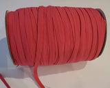 1/4" (6mm) Elastic in Assorted Colours (sold by the Meter)