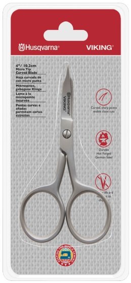 Husqvarna Viking 4"/ 10.2CM Curved Micro Tip Embroidery
