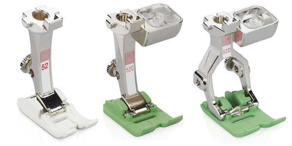 Bernina Zigzag Foot with Non-Stick Sole #52 or #52C or 52D