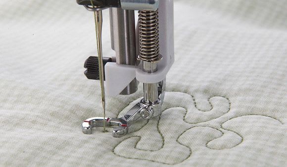 HUSQVARNA® VIKING® Open Toe Free Motion Spring Foot