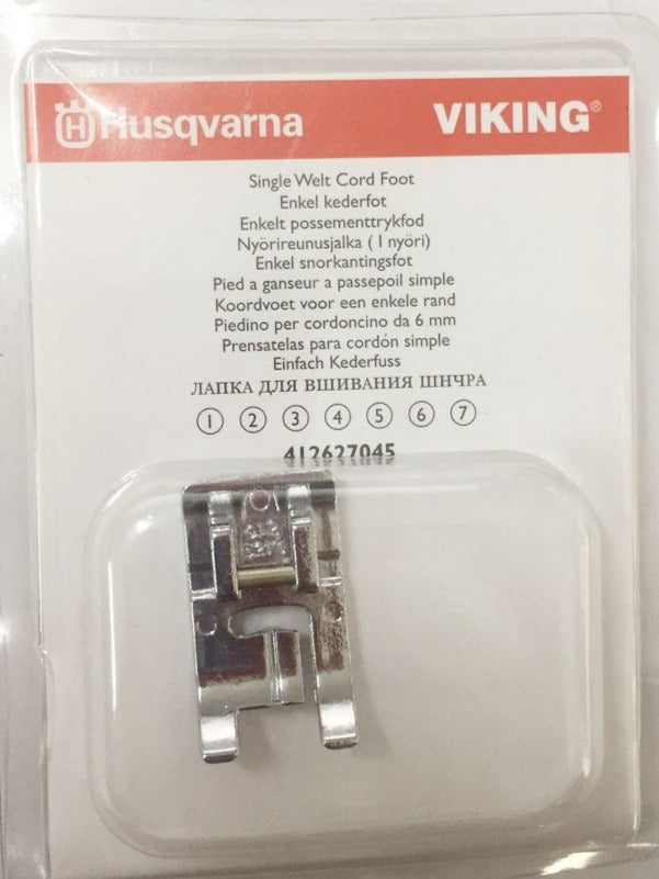 HUSQVARNA® VIKING® Single Welt Cord Foot A Sewing Sensation Calgary