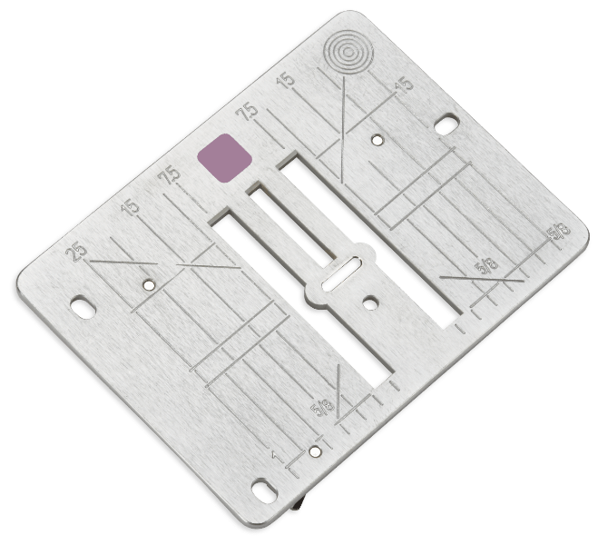 Bernina 9mm Stitch Plate with 5.5mm Stitch Hole