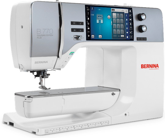 Bernina B 770 QE Plus Sewing Machine with or without Embroidery Unit