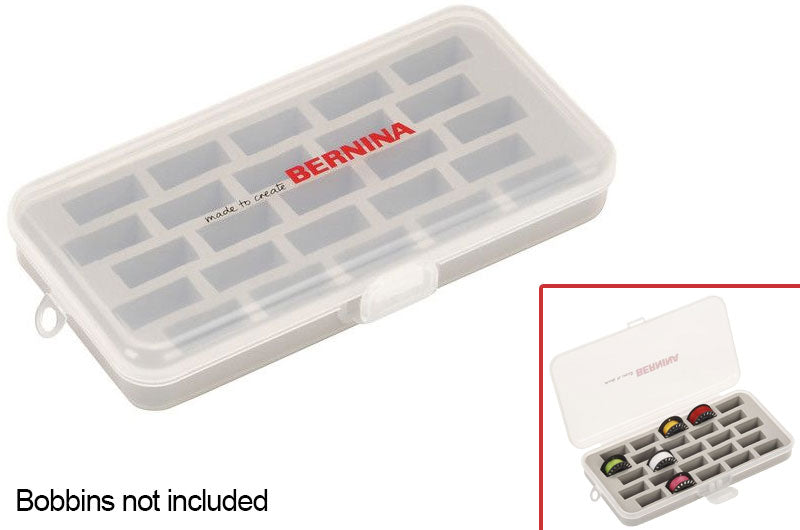 Bernina Bobbin Box, empty with insert