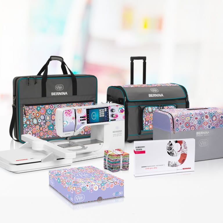 Bernina 770 QE Plus Sewing Machine Kaffe Edition