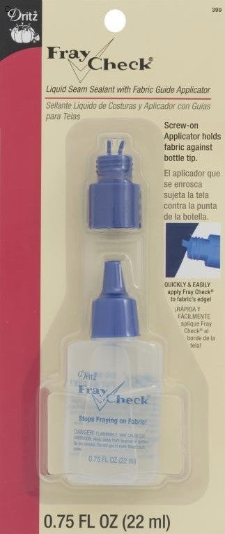 Fray Check With Fabric Guide Applicator