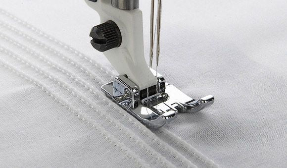 HUSQVARNA® VIKING® 3 or 5 Groove Pin Tuck Foot with Raised Seam Plate