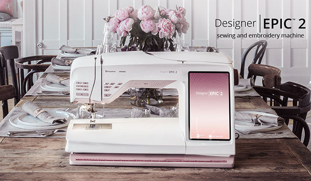 Husqvarna Viking Epic 2 Sewing & Embroidery Machine Floor Model Only