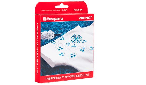 Husqvarna Viking Embroidery Cutwork Needle Kit