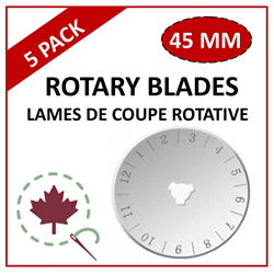 45mm Rotary Blade Refill 5 pack