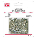 Tailorform Safety Pins in Sizes 2 or 3