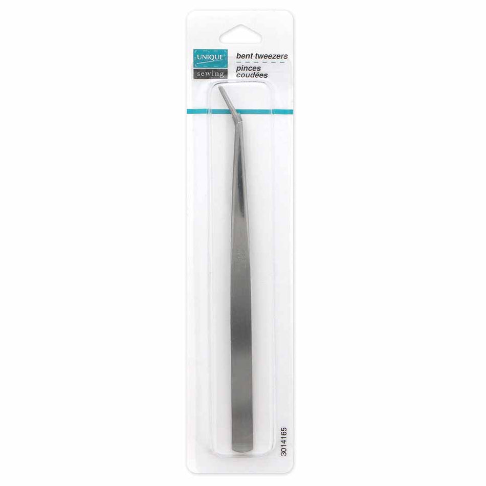 UNIQUE SEWING Bent Tweezers